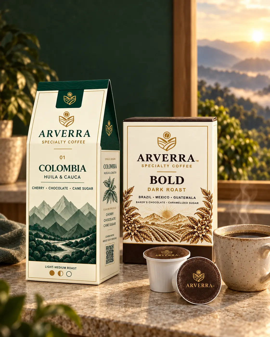 ARVERRA coffee collection